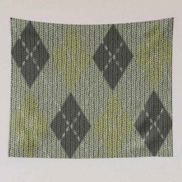 Item preview, Cactus Garden Argyle 1 designed and sold by TravelPhotoArt.