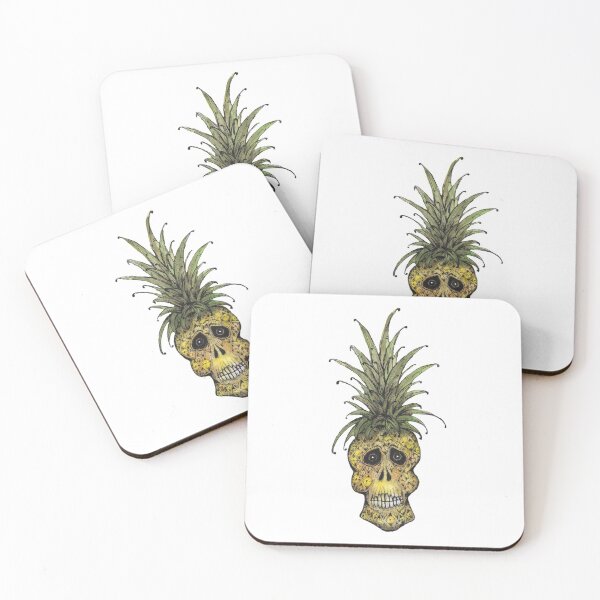 Item preview, Pineapple Skull  designed and sold by marinaleclair.