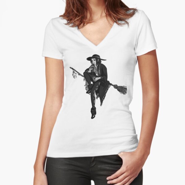 Fitted V-Neck T-Shirt