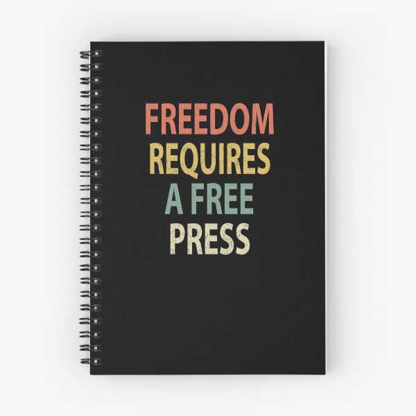 Item preview, Freedom Requires a Free Press designed and sold by sillerioustees.