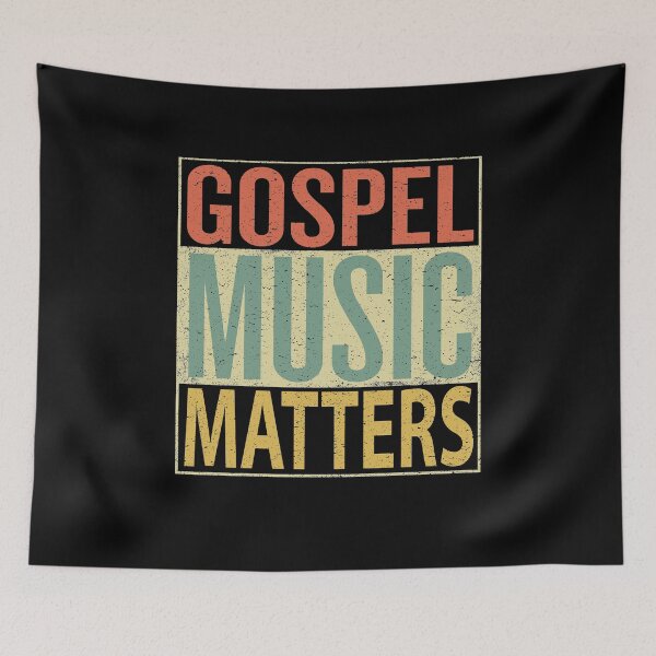 Item preview, La música gospel importa designed and sold by sillerioustees.