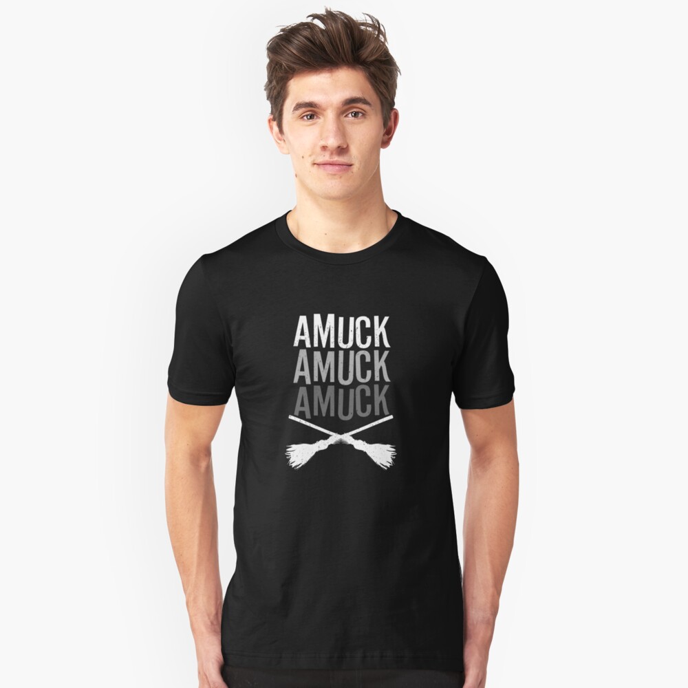 Amuck Amuck Amuck Slim Fit T-Shirt