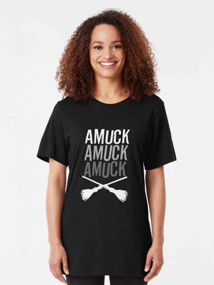 Alternate view of Amuck Amuck Amuck Slim Fit T-Shirt