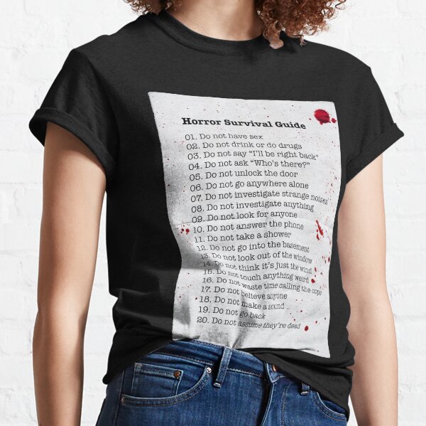 Horror Survival Guide Classic T-Shirt