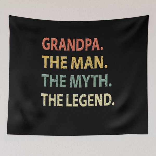 Item preview, Grandpa The Man The Myth The Legend designed and sold by sillerioustees.