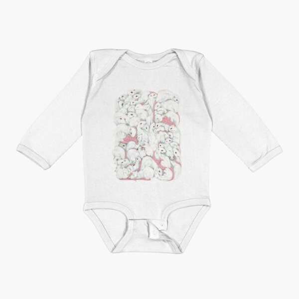 Rats Long Sleeve Baby One-Piece