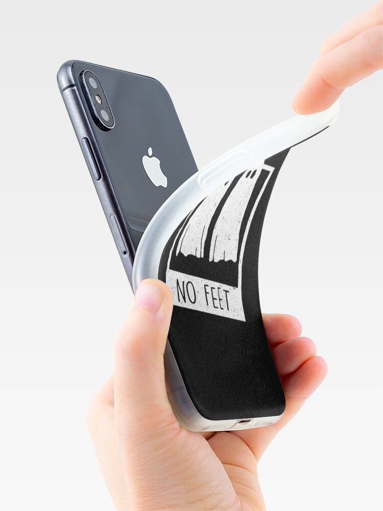Alternate view of No feet iPhone Case & Cover