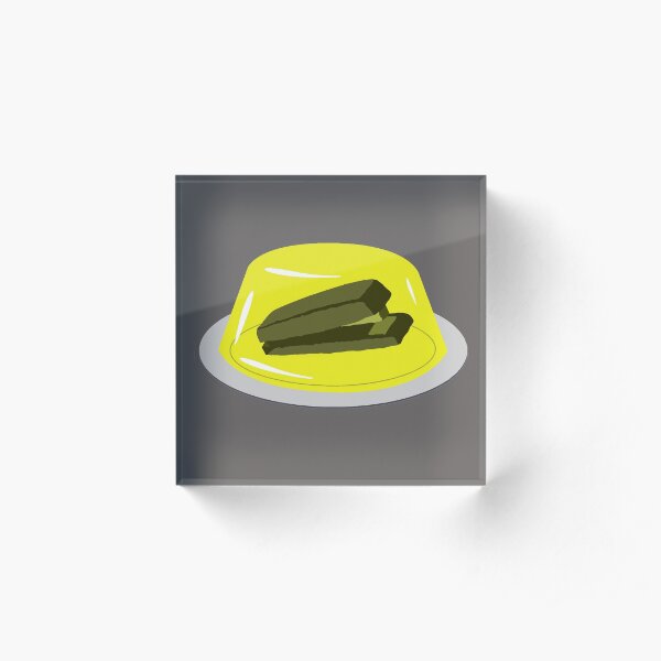 Stapler In Jello, Office Prank For The Brave Design, Original Funny Gift Idea, Dwight Best Quote From Office Acrylic Block