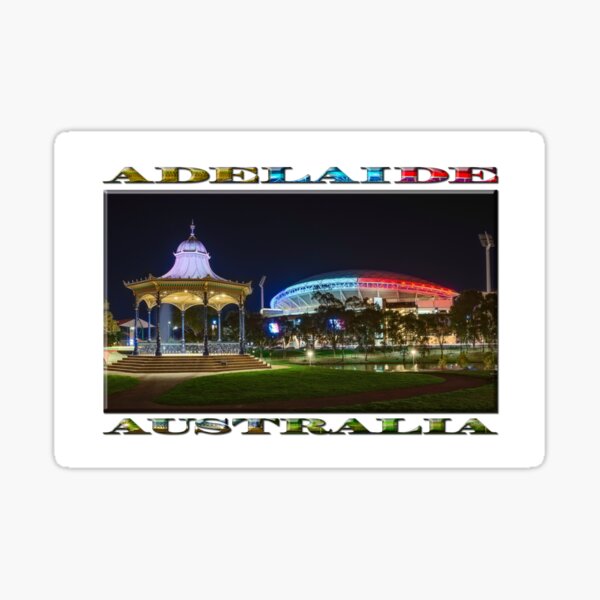 Adelaide Pays Tribute Sticker