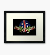 USMC Pulse Rifles Framed Print