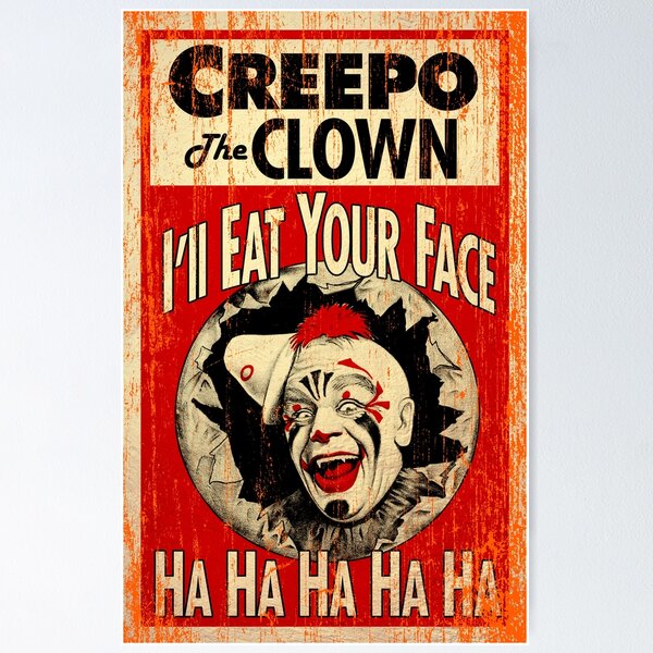 Item preview, Creepo the Clown designed and sold by adamcampen.