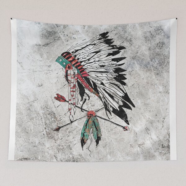 Item preview, chieftain feather headdress designed and sold by Belmin Kovacevic.