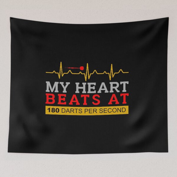Item preview, DARTS - My Heart Beats at 180 Darts Per Second  designed and sold by design2try.