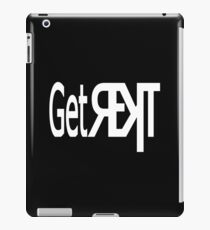 Get REKT black iPad Case/Skin