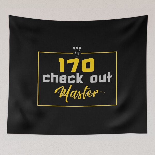 Item preview, DARTS - 170 Check Out Waster designed and sold by design2try.