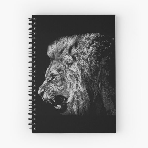 Item preview, Amazing B&W Lion designed and sold by estademoda.