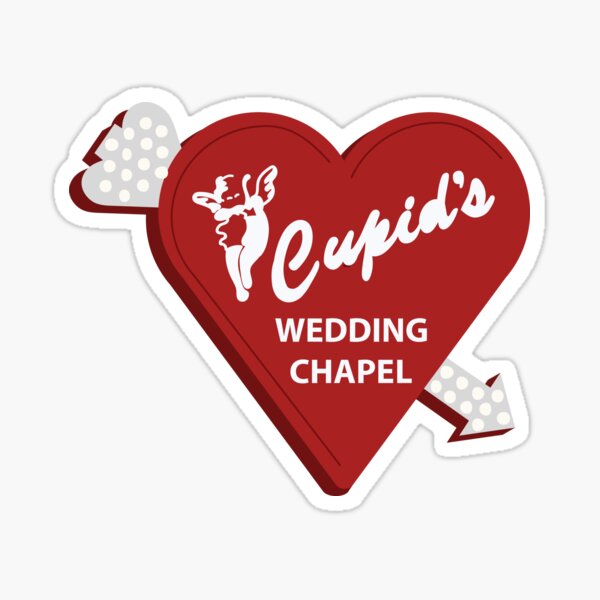 Item preview, CUPID'S WEDDING CHAPEL LAS VEGAS designed and sold by MineEyes.