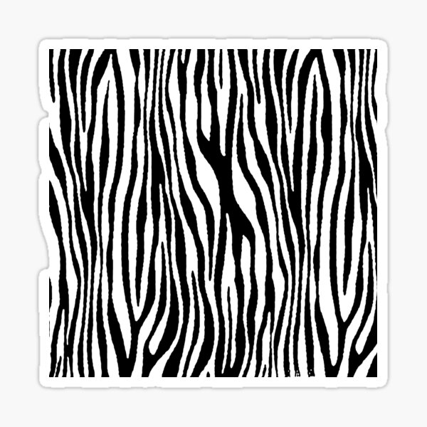 Item preview, Zebra Pattern Camouflage Black and White v2 designed and sold by taiche.