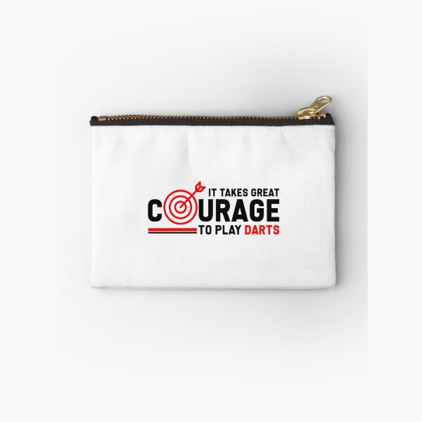 Item preview, DARTS - It Takes Great Courage to Play Darts designed and sold by design2try.