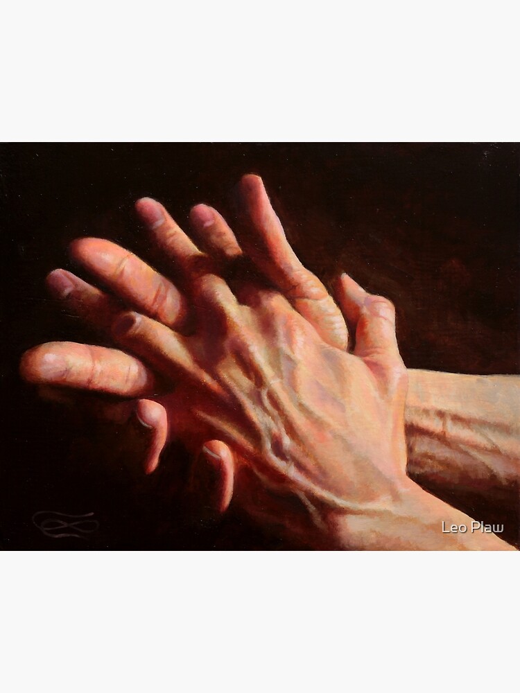 Thumbnail 3 of 3, Art Print, Hands 04 designed and sold by leoplaw.