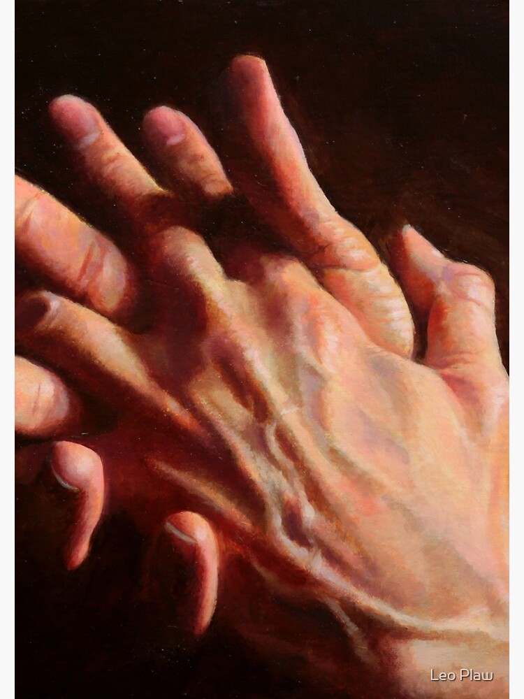 Thumbnail 3 of 3, Journal, Hands 04 designed and sold by leoplaw.