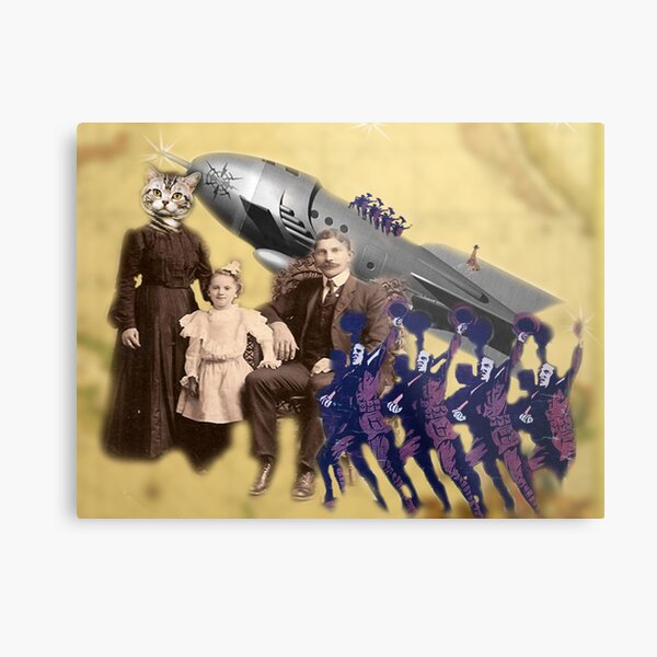 PRIDE & STUPIDITY Metal Print