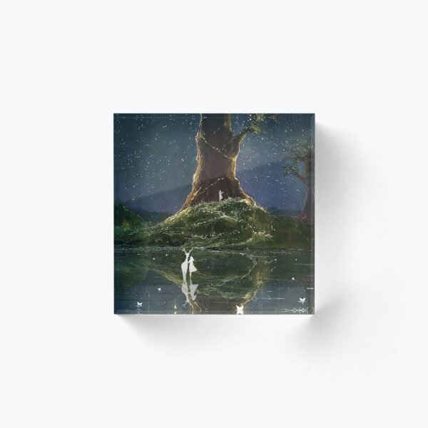 walking in the memory Acrylic Block