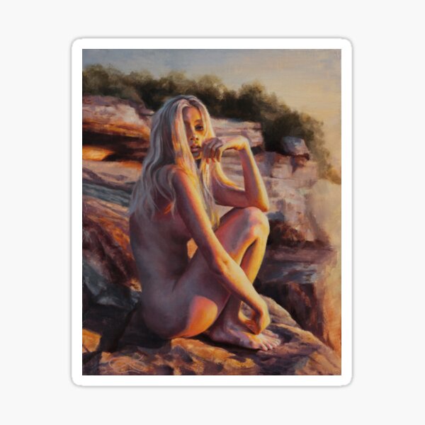 Golden Light Sticker
