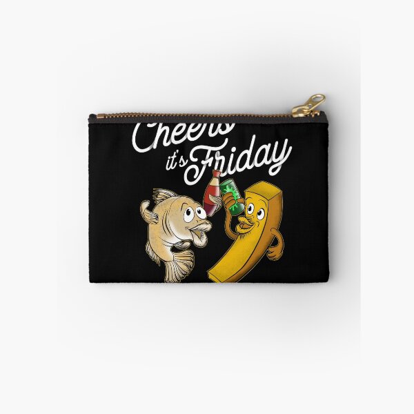 Item preview, Cod Fish and Potato Chips Cheers It's Friday           designed and sold by javaneka.
