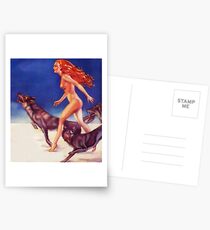 Running with wolves Postcards