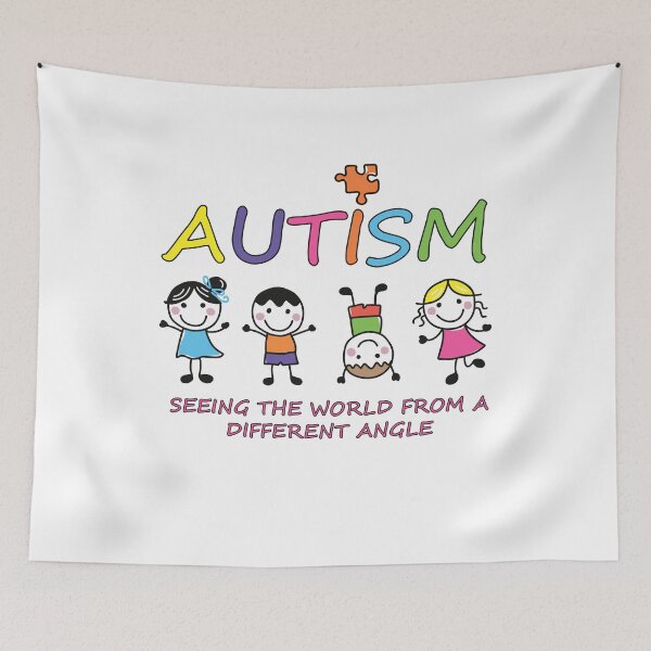 Item preview, Seeing The World At A Different Angle Autism TShirt designed and sold by Oles Bielienkyi.