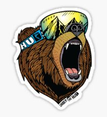 Bear Goggles Colour Sticker