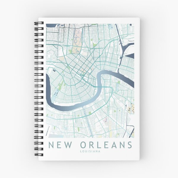 Item preview, New Orleans City Map USA Louisiana Gift designed and sold by TheRedFinch.