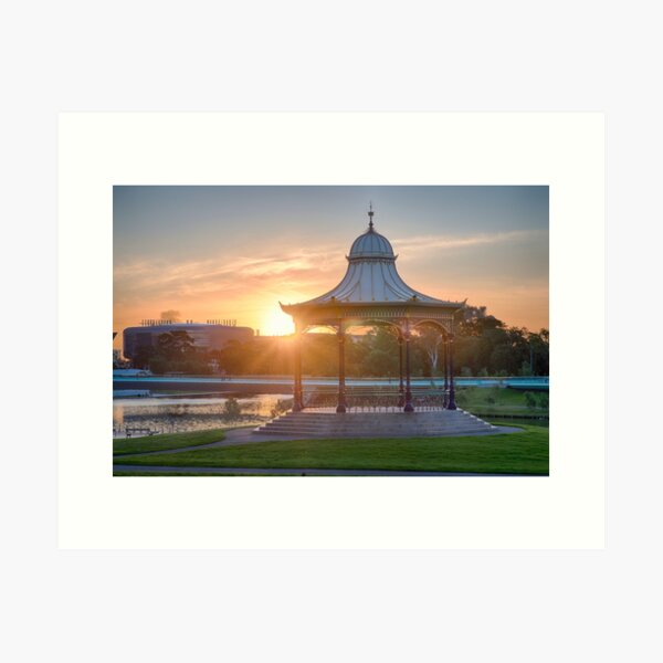 Item preview, Elder Park Sunset designed and sold by Ray's Photos & Art.