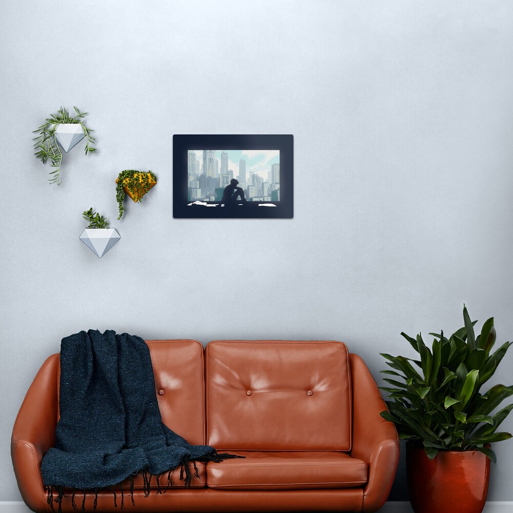 ghost in the shell Metal Print
