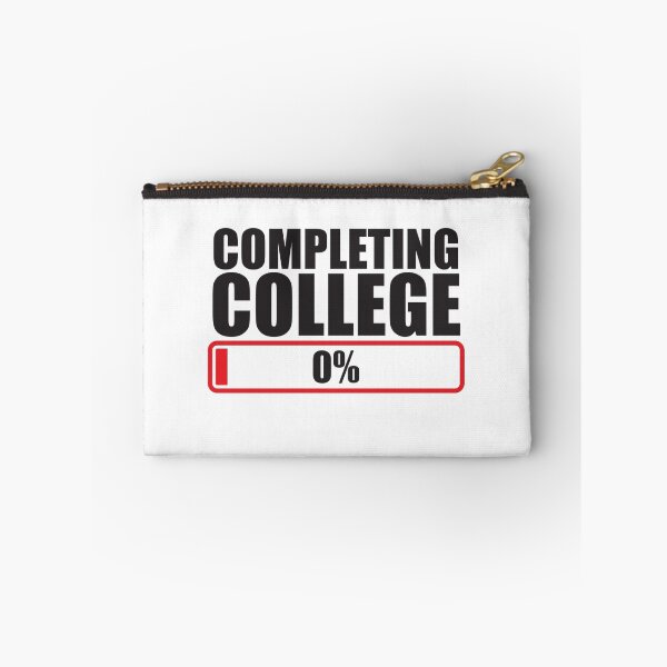 Item preview, Completing College 0 per cent % progress bar designed and sold by jazzydevil.