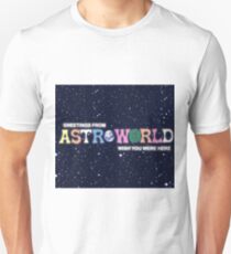Greeting from Astroworld - Wish you were here Unisex T-Shirt