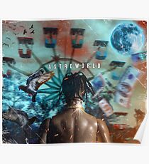 Astroworld fan cover Poster