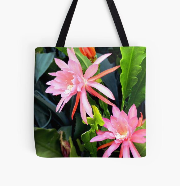 Epiphyllum - Orchid Cactus All Over Print Tote Bag