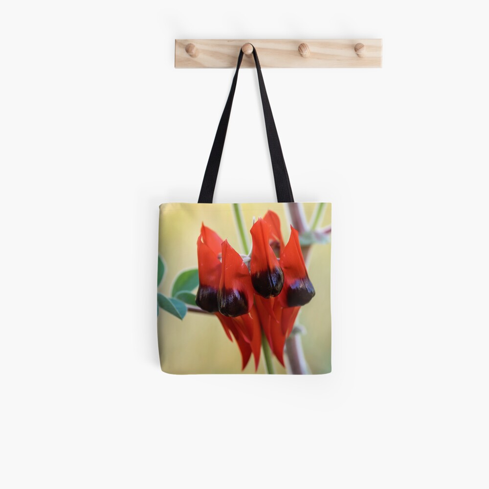 Sturt's Desert Pea, Alice Springs Tote Bag