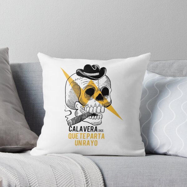 Item preview, Calavera dice: QUE TE PARTA UN RAYO designed and sold by WildBuffalo.