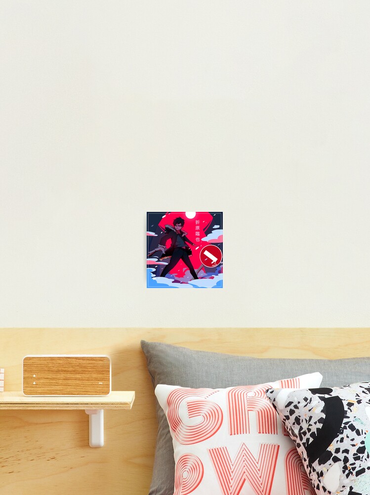 Aperçu 2 sur 3. Impression photo avec l'œuvre Izaya Orihara Design créée et vendue par Micchi.