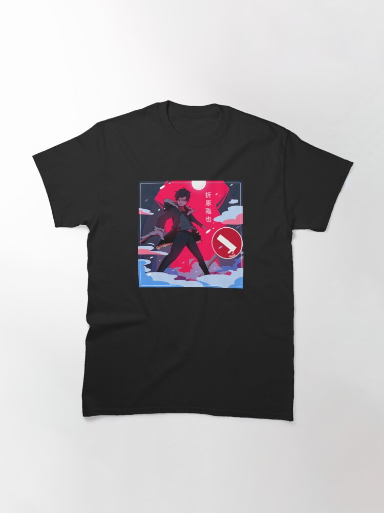 Aperçu 3 sur 7. T-shirt classique avec l'œuvre Izaya Orihara Design créée et vendue par Micchi.