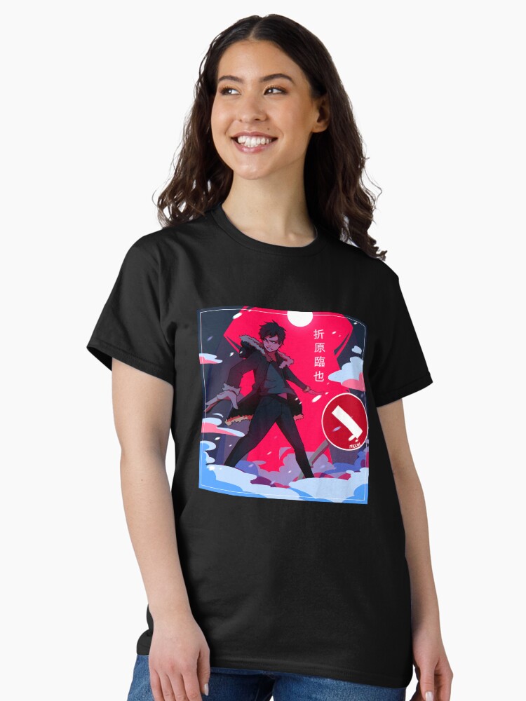 Aperçu 2 sur 7. T-shirt classique avec l'œuvre Izaya Orihara Design créée et vendue par Micchi.