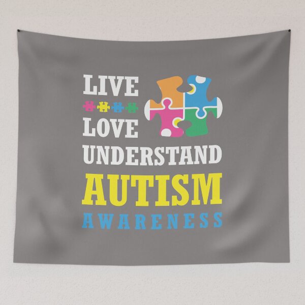 Item preview, Live Love Understand Puzzle Autism Awareness T-Shirt designed and sold by Oles Bielienkyi.