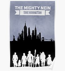 The Mighty Nein Take Manhattan Poster