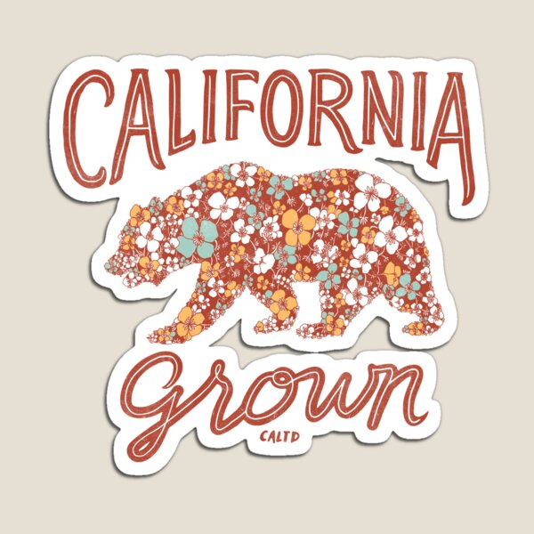 Item preview, California Grown designed and sold by CaLimited.