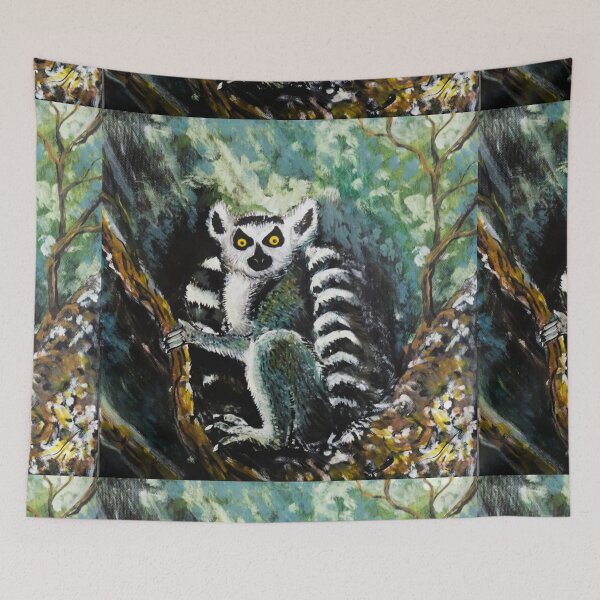 Item preview, Lemur painting designed and sold by Matt Corrigan.