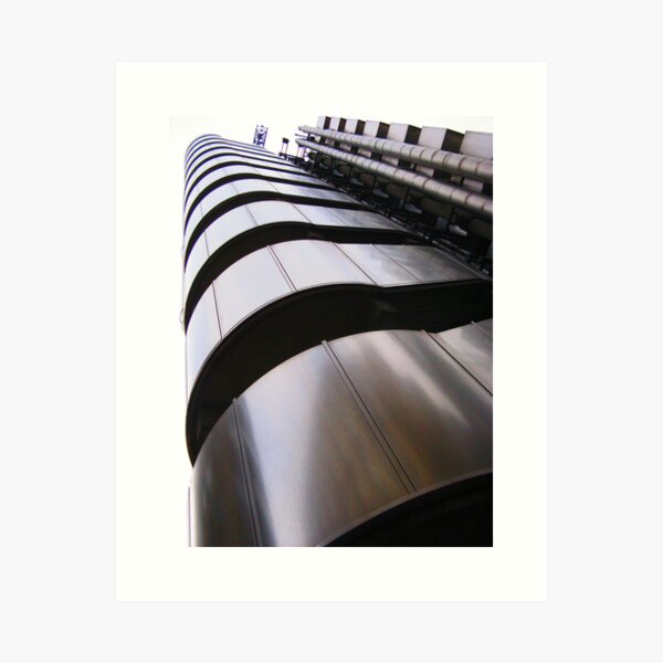 Up, up and away - Lloyds Building, London Art Print