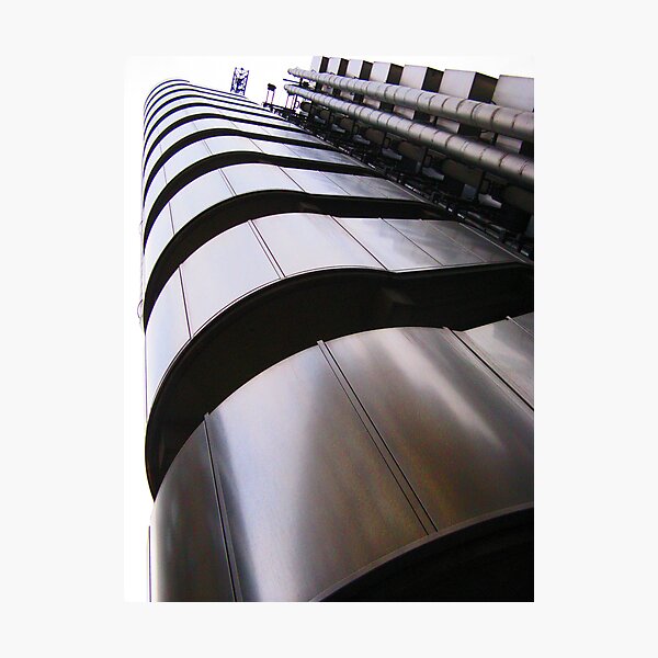 Up, up and away - Lloyds Building, London Photographic Print